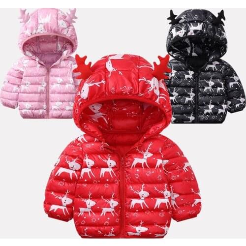 Childrens clothes baby winter padded jacket padded jacket boys girls thick coats babies and toddlers winter clothes girls boys