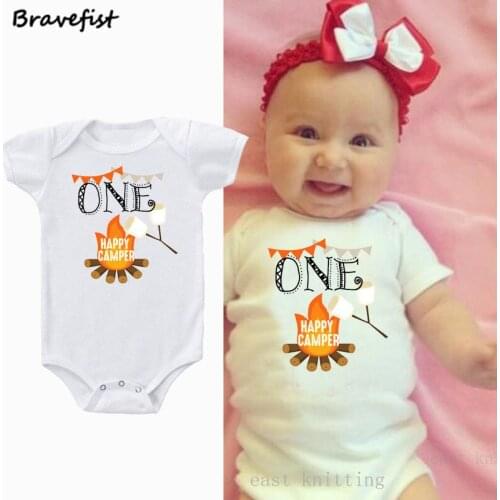 Small Fire Print Baby Jumpsuits 0-24Months Summer Infant Boys Girls Clothing Kids Bodysuits Short Sleeve Round Neck Toddler Tees