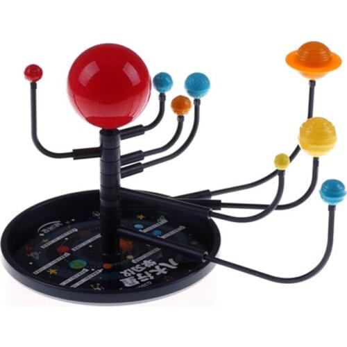 Nine Planets In Solar System Planetarium Painting Arts And Science Teaching Childrens Educational DIY Toys