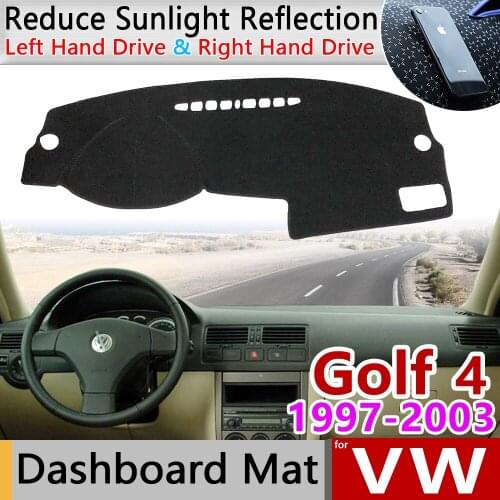 For Volkswagen VW Golf 4 MK4 1997~2003 1J Anti-Slip Mat Dashboard Cover Pad Sunshade Carpet Dashmat Accessories 1999 2000 2002