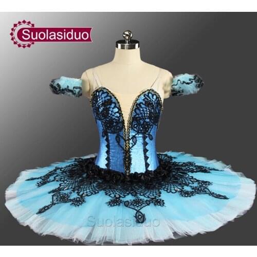 Sky Blue Tutu Skirts SD0054 Adult Classical Ballet Tutu Dance Costumes For Dance Performance Ballet Tutu Competition Nutcracker
