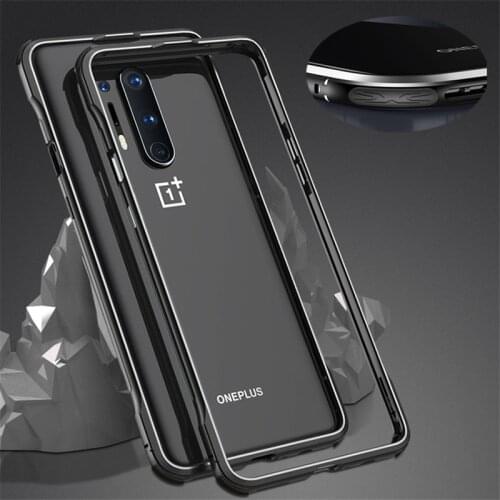 Multi Armor Metal Bumper Phone Case For OnePlus 8 Pro Case Hard Aluminum Frame Back Cover For Oneplus 8 One Plus 8 Pro Coques