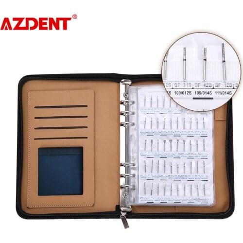 210 Models of Diamond Burs Demonstation Book For High Speed Handpiece Dia.1.6mm