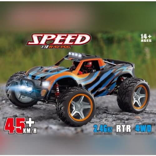 Wltoys XKS 104009 1:10 2.4Ghz RC Racing Car 4WD 45km/h High Speed Big Alloy Metal Crawler Remote Control Vehicles Model RTR Toys
