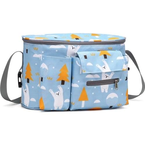 New Style Waterproof Diaper Bag Large Capacity Mommy Travel Bag Multifunctional Maternity Mother Baby Stroller Bags Organizer