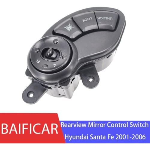 Baificar Brand New Genuine Power Door Lock Rearview Mirror Control Switch For Hyundai Santa Fe 93530-26000 2001-2006