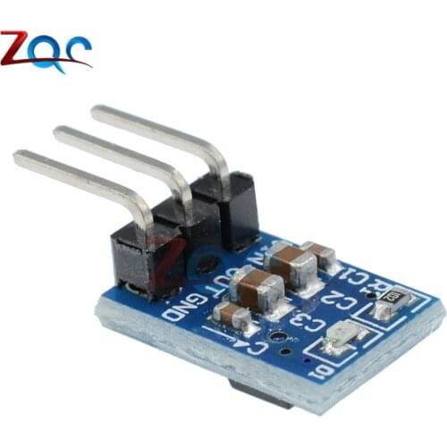 5PCS 5V to 3.3V For DC-DC Step Down Power Supply Buck Module AMS1117 LDO 800MA Automatic Adjustable Limit Voltage regulator