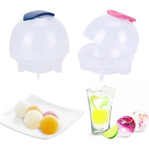 Portable Ball Ice Molds Sphere Round Ball IceCube Makers Home And Bar Party Kitchen Whiskey Cocktail Home DIY Ice Cream Moulds