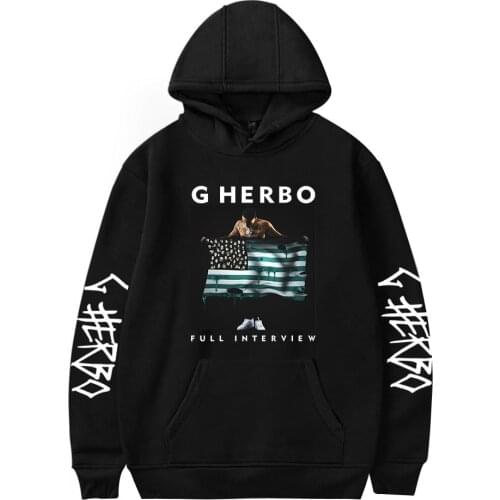 G HERBO Hoodie Casual Men/Women Sweatshirt Hip Hop Hoodie Harajuku Streetwear Personality Creative Novelty