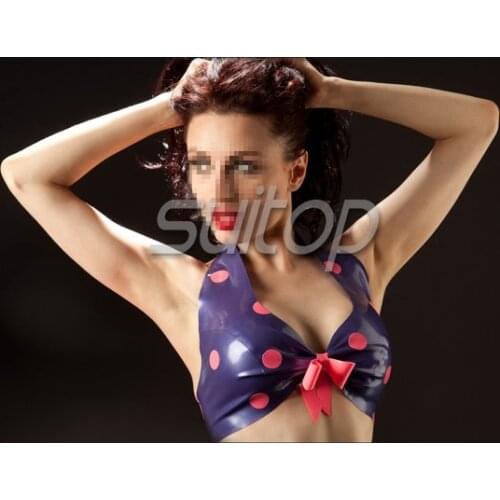 Sexy rubber latex bra latex underwear rubber garment
