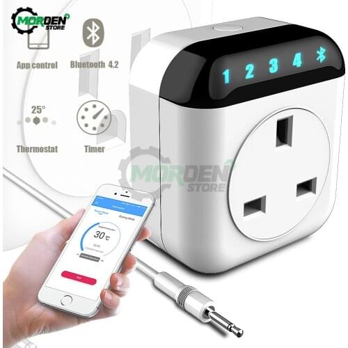Wifi Thermostat Bluetooth-compatible 220V Tuya Smart Thermostat Temperature Controller Floor Thermostat Socket