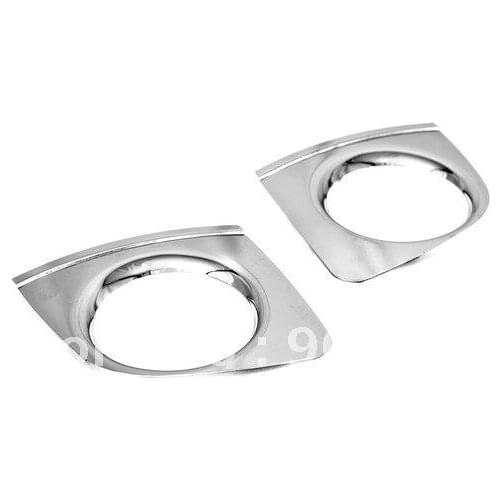 High Quality Chrome Front Fog Light Cover for Audi A6 (98-01) free shipping