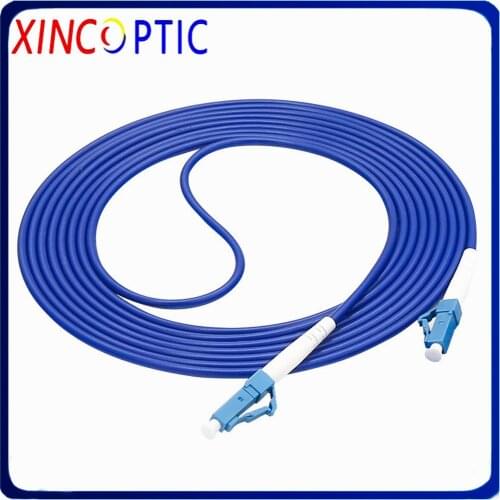 1core 150M singlemode Armored Patch Cord 1 core 150meters SM G652D/G657A 2.0mm SC LC FC 1 fiber Optical Fiber Jumper Cable