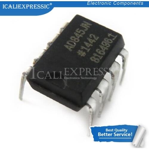 2PCS AD845JN AD845 845 AD845KNZ AD845KN DIP-8 In Stock