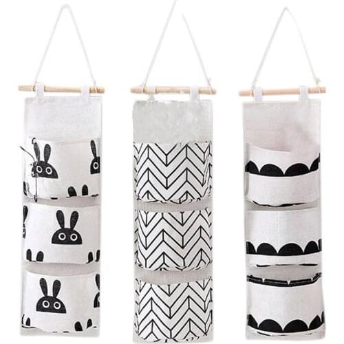 3Pcs over the Door Storage Pockets,Hanging Storage Bags Organizer Wall Door Closet 9 Pockets Home Organizer