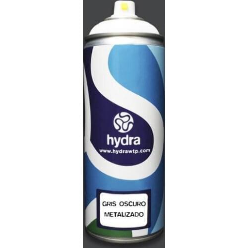 Spray Paint Bottle 400ml Spray for hydroprinting metallic dark gray