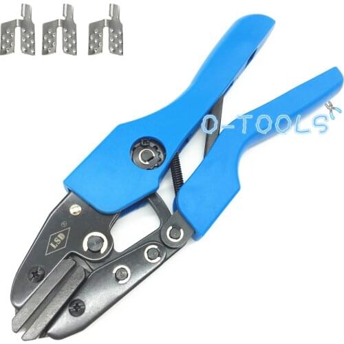 AN-02 Carbon heating film clamps crimping tool non-insulated heat film connector crimp pliers special crimper
