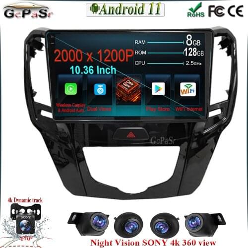 6+128G 9'' Android 11 Car Radio Carplay Multimedia Player Navigation GPS For GWM Great Wall H1 M4 2012-2016