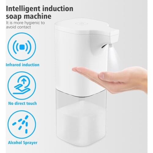 Automatic Induction Foaming Hand Washer Wash Soap Dispenser 0.25s Infrared Induction Dispenser for Kitchen Bathroom No Liquid