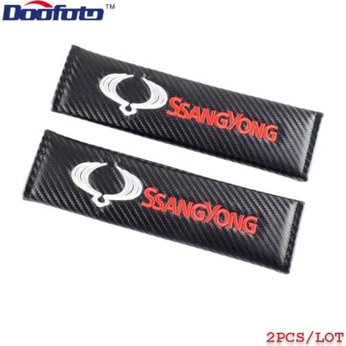 Car Styling Auto Emblems Cover Fit For Ssangyong Rexton Kyron Korando Honda For Toyota Kia Accessories Badge Car-Styling