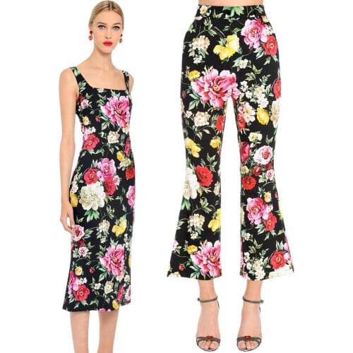 Brand with the pattern of autumn and winter new peony pattern jacquard embossed digital printing fabric / satin printed fabric