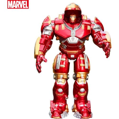 Avengers Marvel Iron Man Hand-made Model Toys Anti-Hulk Figure Armor Anime Decoration for Kids Birthday Gift
