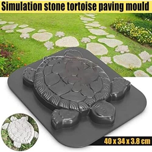 HOT Garden Sea Turtle Mould Tortoise Paving Mould for Making Stepping Stones Pathway Stone Fast Delivery