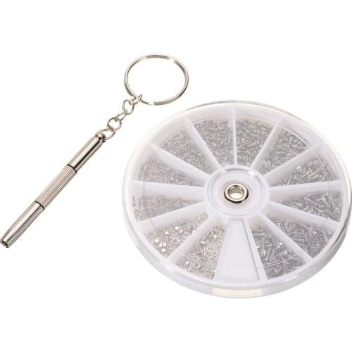 Watches Repair Parts Tool 600pcs/set Assorted Screws For Watch Clock Eye Glasses Watchmaker Screws/Screwdriver