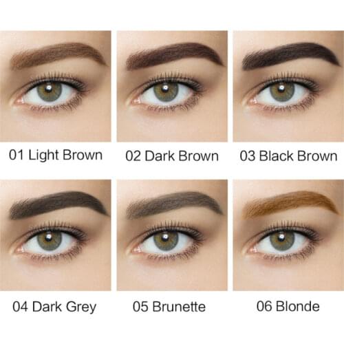 Eyebrow Cream Dye Gel Waterproof Makeup Shadow for Eye Brow Wax Long Lasting Tint Shade Make Up Paint Pomade Cosmetic