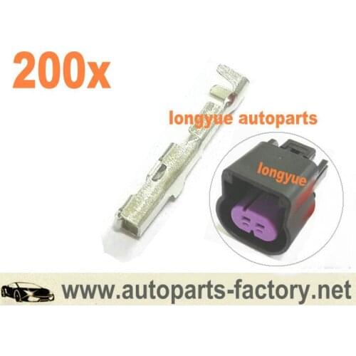 Longyue 200pcs Terminals Pins For oxygenO2 Sensor Plug for GMC Envoy Throttle Position Sensor (TPS) Connector