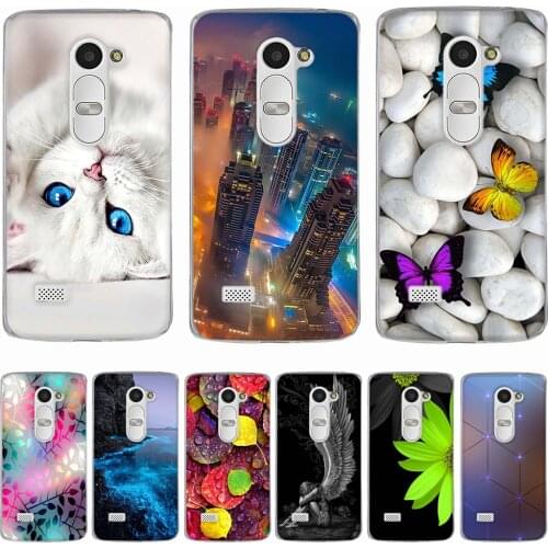 For LG Leon 4G LTE H340N Soft Silicone Back Cover Case For LG H320 H340 H324 c40 Case Phone Coque For LG Leon Bag 3D Relief Case