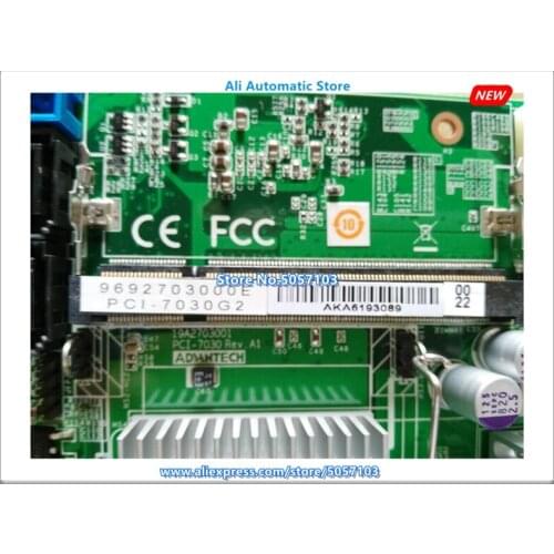 PCI-7030G2 Industrial Control Half-length Card Industrial Control Board Dual Network Port VGA Interface Brand New