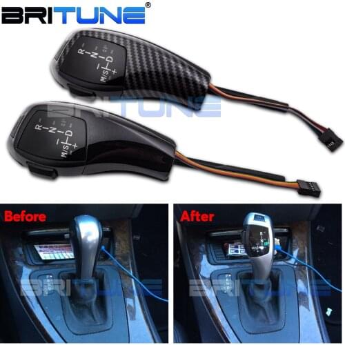Gear Shift Knob For BMW 1 3 5 6 Series E46 E83 X3 E90 E60 E39 E53 E87 E92 E93 Retrofit LED Shift Selector Lever Car Accessories