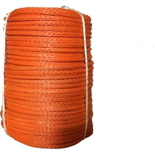 14mm x 60meters synthetic uhmwpe winch rope towing rope