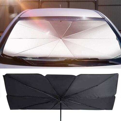 Car Sun Shade Protector Parasol Auto Front Window Sunshade Covers Car Sun Protector Interior Windshield Protection Accessories