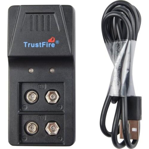TrustFire 2021 Universal Intelligent Micro USB 9V NI-MH Battery Charger 2 Slots Li-Ion Battery Charger