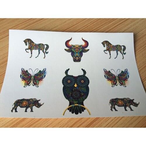 A4 Inkjet Laser Blank Temporary Tattoo Paper Waterproof Harmless to Body Skin DIY Nail Art (10sets/lot)