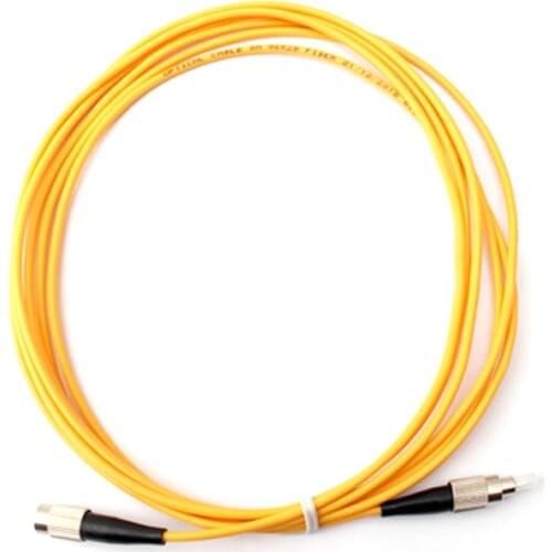 10 Pcs/Lot FC-FC 15-50 Meters Optical Patch Cord Cable 3.0mm PVC Single Mode Fiber Jumper Simplex SM FTTH Optic