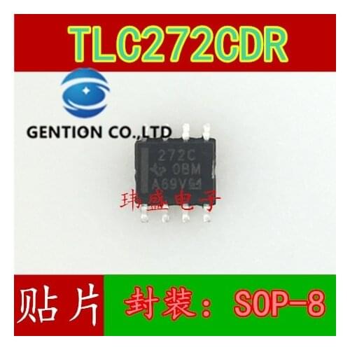 10PCS 272C TLC272CDR SOP8 operational amplifier in stock 100% new and original