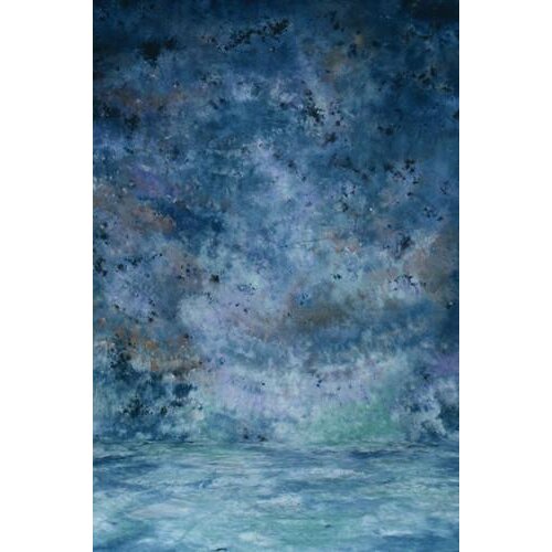 10x20ft Hand Painted Tye-Die blue Muslin background studio wedding backdrop,family photography backgrounds factory supply