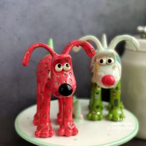 GROMIT Dog Figure Home Decor Room Decoration Resin Article Decorations For Home Hogar Crafts Resin Art декор для комнаты