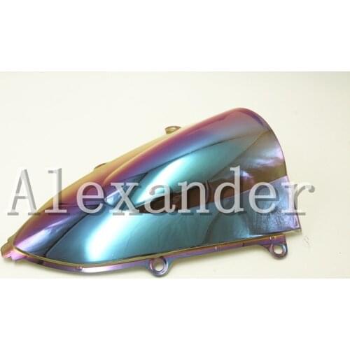 HotSale For Honda CBR250RR 2017 2018 iridium Windshield WindScreen Double Bubble CBR250 RR CBR 250RR CBR250 RR 17 18