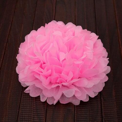 Hot 700 pcs 12" 30cm Tissue Paper Pom Poms Flower Balls paper fowlers Weddings- Birthday-home Decorations-Baby Shower 30 Colors