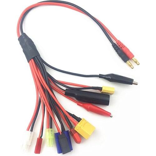 Multifunctional Lipo Battery Multi Charger Plug Convert Cable 11 in 2 Transfer Line RC Hobbies Accessories