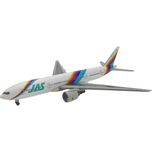 15905 Diecast 1:400 Scale Black Plane Model Toys 777-200 Die Cast Airplane Models Civil aircraft Toy for Collection Gift