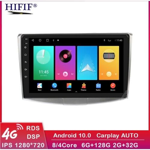 10 inch IPS 2.5D Android 10 DSP Car Radio Multimedia For Volkswagen VW Passat B6 B7 CC Magotan 2011-2015 WIFI bluetooth FM