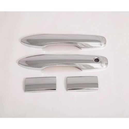 Outer Handle Frame Door Decorative Cover Bowl Sticker For Toyota HIACE 300 Series 2019-2020 Year