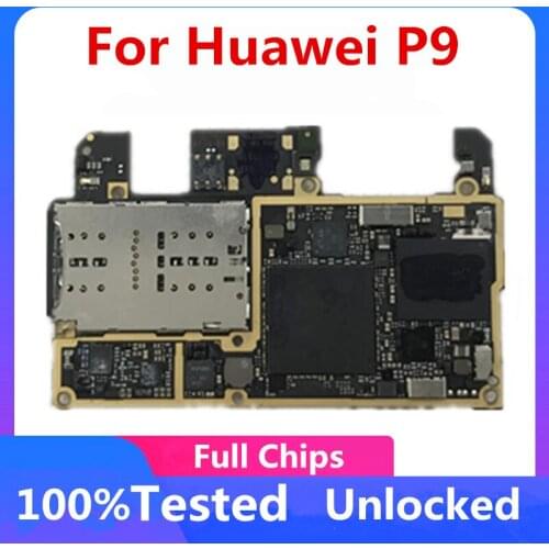 Original For Huawei P9 Motherboard EVA-L09-32G-3G / EVA-AL10-64G-4G / EVA-DL00-32G-3G / EVA-AL00-32G-3G unlocked Logic Board