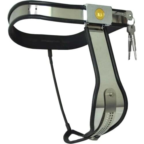 Stainless Steel Chastity Belt Enforcer Chastity Device BDSM Sex Toys Female Chastity Belt Adjustable For Women Metal Underw