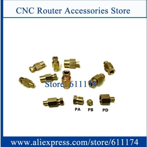 Straight oil distributor 4MM/6MM oil nipple, Lubrication pump oil separator
